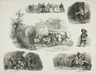 Sheet of Sketches