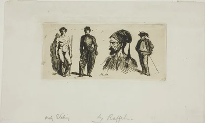 Sheet of Sketches