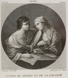 The Union of Drawing and Color, after Guido Reni - 1802-1815