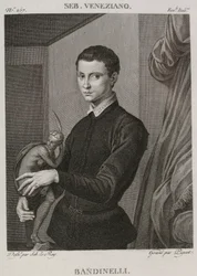 Bandinelli, formerly attributed to Sebastiano del Piombo, now attributed to Bronzino - 1802-1815