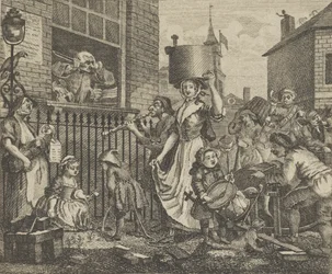 The Enraged Musician, ca. 1800