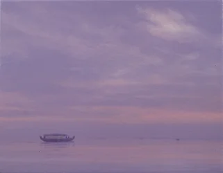 Fishing Boat on Vembanad Lake, Kerala