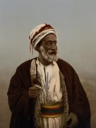 Sheik of a Palestine Village, Holy Land