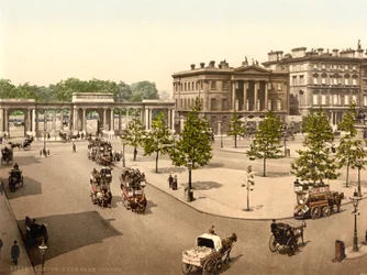 Hyde Park Corner, London, c.1890-1900