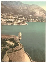 Monte Carlo from Fort Antoine, Riviera, Monaco