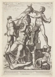 Amphion and Zethus Binding Dirce to a Wild Bull