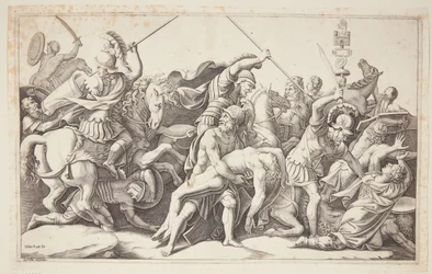 Menelaus with the Body of Patroclus