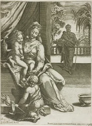 Virgin and Child with Saint John