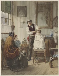 Child at the Barber
