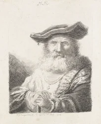 Old Man with Beret