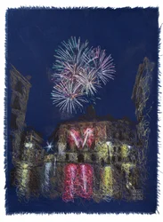 Fireworks World Championship in San Sebastian, 2025