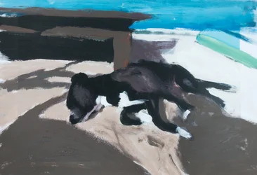 Dog on an Island 01, 2019