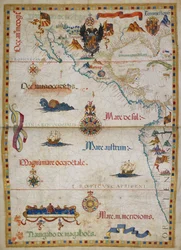 Map, illustration from the 