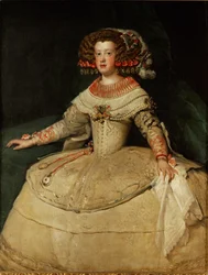 Maria Teresa, Infanta, daughter of King Philip IV of Spain and his wife Isabella, married Louis XIV of France