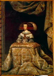 Portrait of Marianne of Austria in Prayer