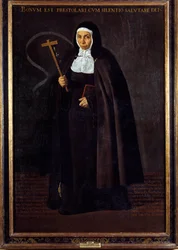 Portrait of mother Jeronima de la Fuente