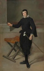 Portrait of the Jester Calabazas, c.1631-1632