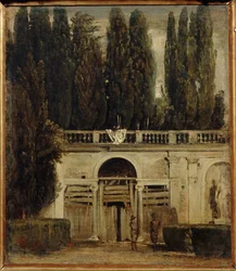 The Medici Gardens in Rome