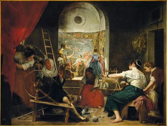 The Tapestry Weavers or The Fable of Arachne
