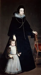 Dona Antonia Ifenarrietta and Her Son, 1631