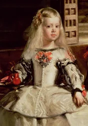 Las Meninas or The Family of Philip IV (detail)