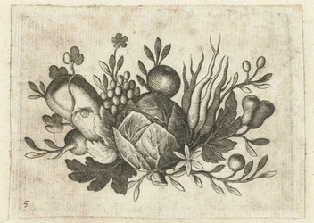 Festoon of Fruits (series title: Fruchtenbuchlein zum Reisen dienlich)