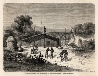 The game of the ring among the Mohaves Indians