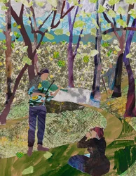 Playing to Birdsong