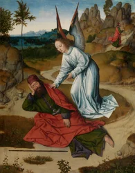 Elijah in the Desert (detail)