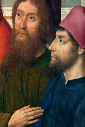 Parish Church (Parochiekerk Sint-Pieter). Last Supper. Dirk Bouts. (detail)