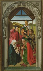 The Adoration of the Magi (detail)