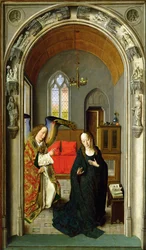 The Annunciation (detail)