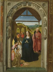 The Nativity (detail)
