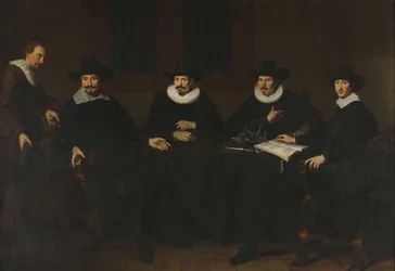 The Heads of the Saainering in Amsterdam, 1643