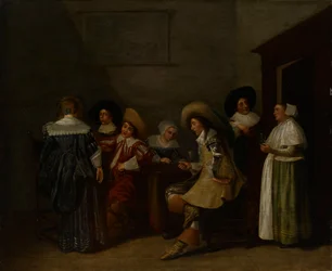 A merry company