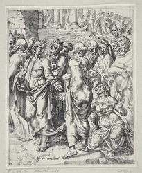 Christ and the Woman Who Was Cured of the Issue of Blood