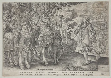 The Surrender of John Frederick, Elector of Saxony, after the Battle of Mühlberg