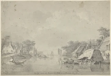 View of the River Lek in Utrecht