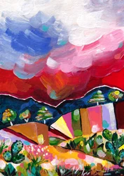 Vibrant Desert Landscape