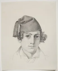 Portrait of a Young Man with a Tassel Hat