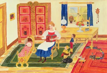 Mother with Children