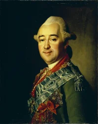 Portrait of General Mikhail Krechetnikov 1729-1793, 1770s
