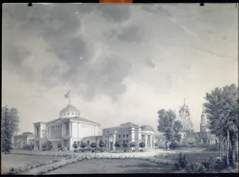 View of the Ostankino Palace
