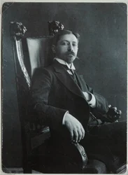 Portrait of the Author Ivan A. Bunin, 1870-1953, 1909