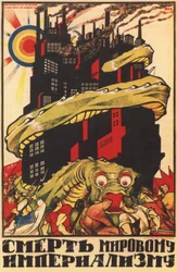 For the Death of World Imperialism Poster, 1920