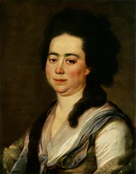 Portrait of Anna Sergeyevna Bakunina, c1770s