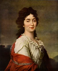 Portrait of Anna Stepanovna Protosova, 1800, 1965