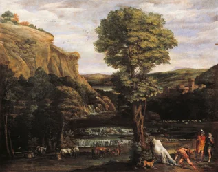 Landscape with Hercules Fighting Achelas Changed into Bull