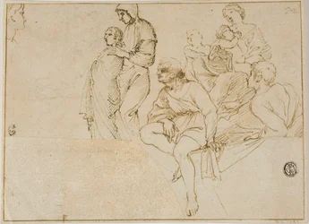 Figures on Balustrade