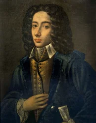 Portrait of Giovanni Battista Pergolesi by Domenico Antonio Vaccaro